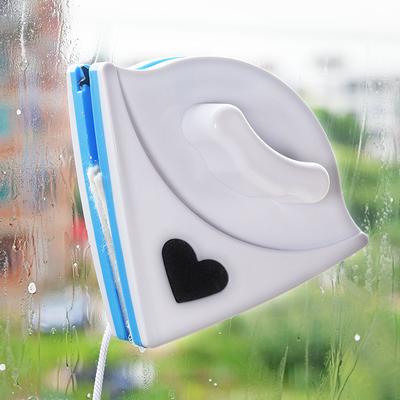 Double-sided Glass Window CleanerTriangular Double-sided Magnetic Glass Cleaner Glass Scraper