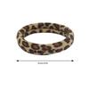 Aesthetic Leopard Print Scrunchies Elastic Hair Rope Set of 5 French Hair Elastic Absorbent Hair Tie for After Bath Use