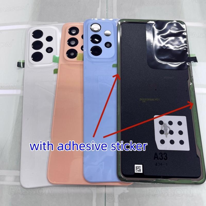 Back Cover Battery Cover for Samsung Galaxy A33 5G A3360 SM-A336B/U A336E A336N Back Cover Repair Parts Door Battery Door