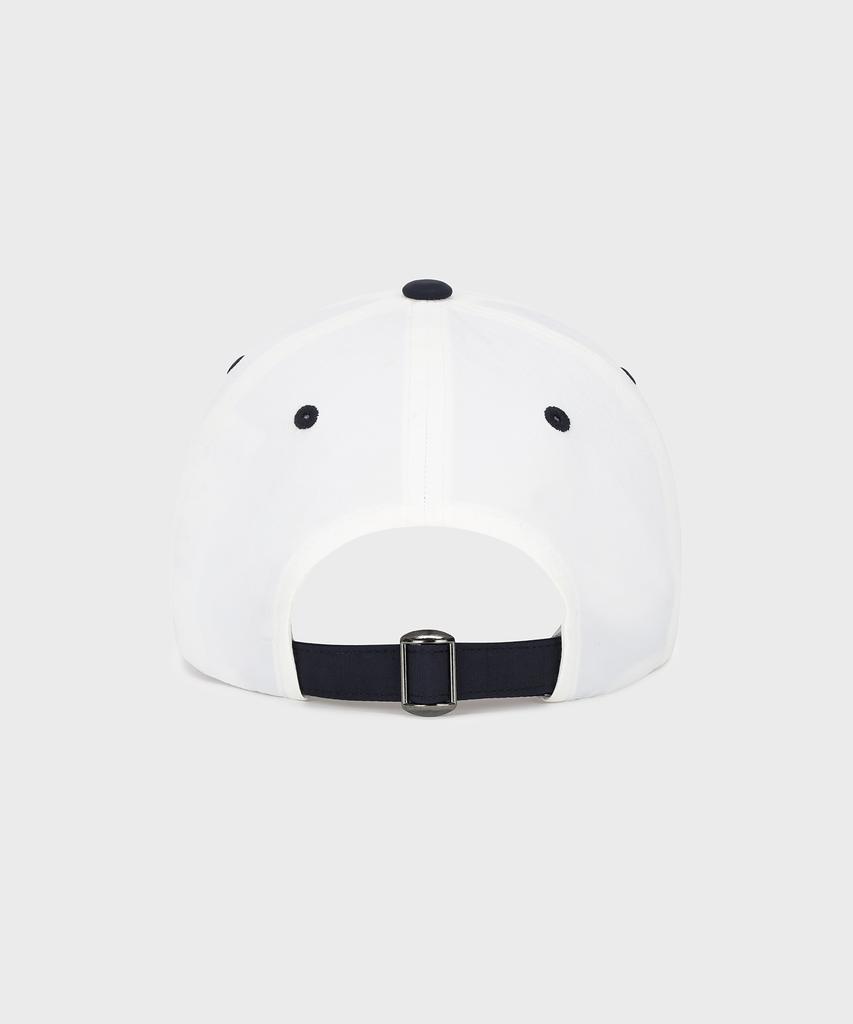 SERGIO TACCHINI U Lettering Woven Ball Cap (White)