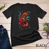 Womens Golden Bell and Lotus Flower Koi Fish Tees Unisex T-shirt