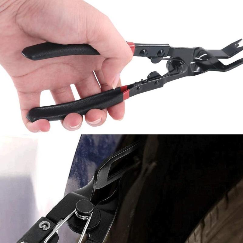 Car Fastener Remover Clip Pliers 1Pcs Labor Saving Anti-Rust Trim Rivet Removal Pry Tool for Dashboard Repair Work