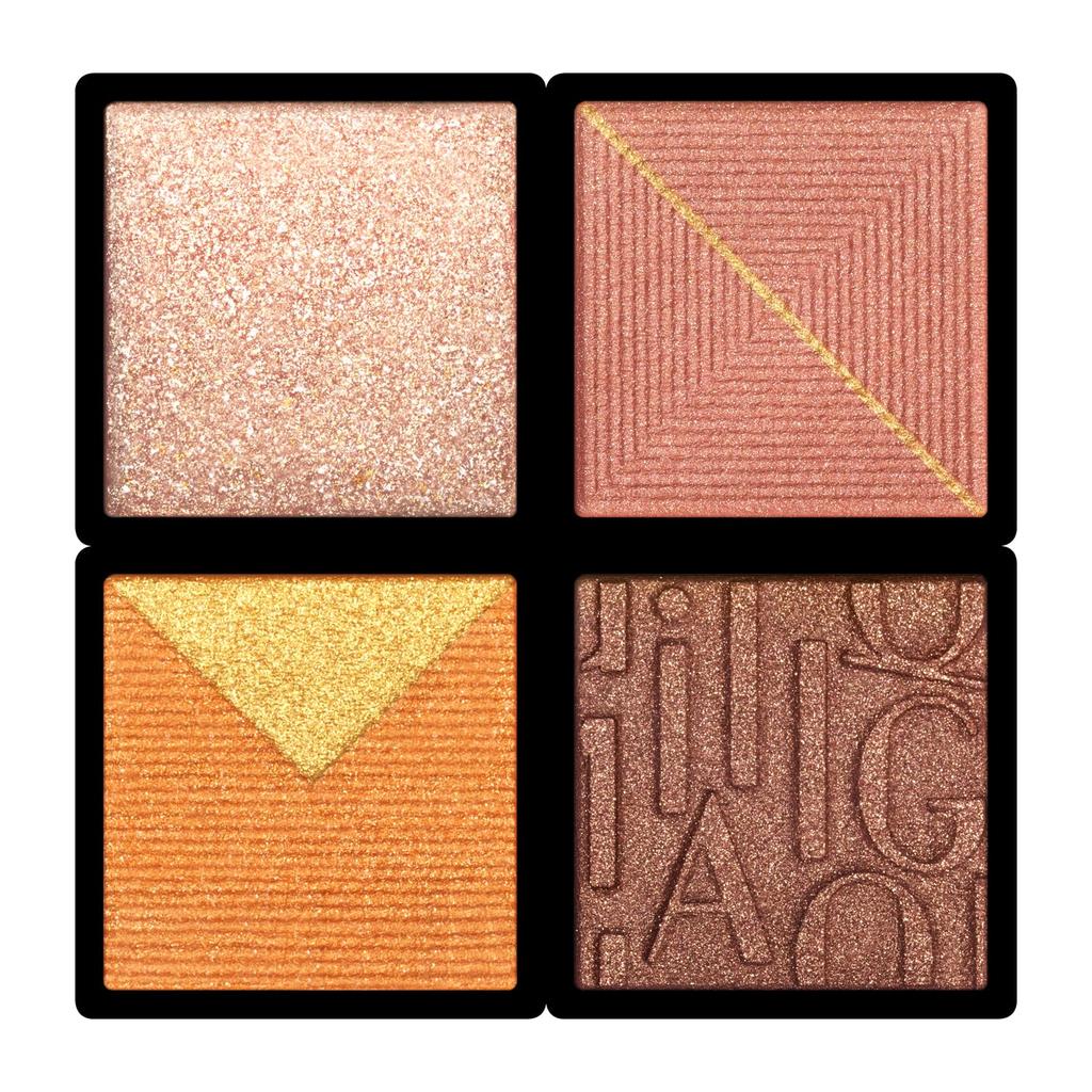 MAQUILLAGE Customized Eye Color Assortment 04 Mandarin Assortment Eyeshadow Powder Recommended Eye Makeup Set for Shiny Glow Shiseido 3.8g