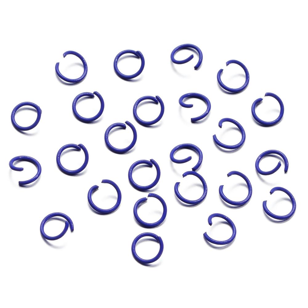 100Pcs 1.2x10mm Colorful Open Jump Rings Split Jump Ring Connector For Jewelry Making DIY Bracelet Necklace Earring Accessories