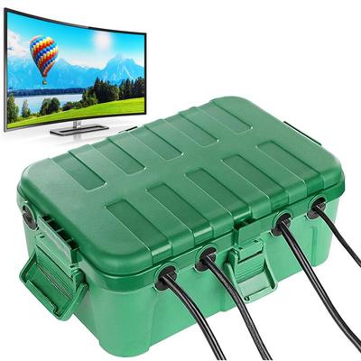 Extension Cord Cover Extension Cord Box Waterproof Extension Cord Box Junction Box for Garden Tools Fountains Patio Heaters