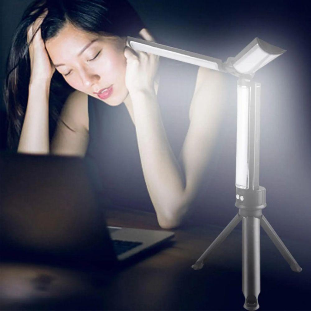 162 LED LED Emergency Floodlight 3 Colors Dimming Emergency Flashlight Car Service Lamp  Car Repair