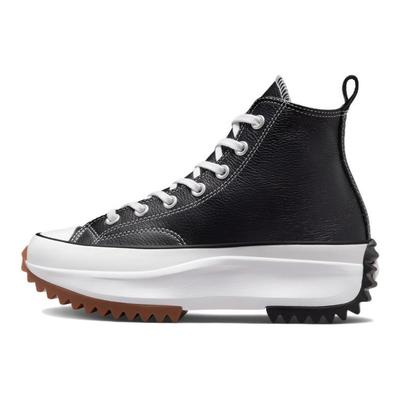 Run Star Hike Comfortable Platform High Top Canvas Shoes Unisex Black