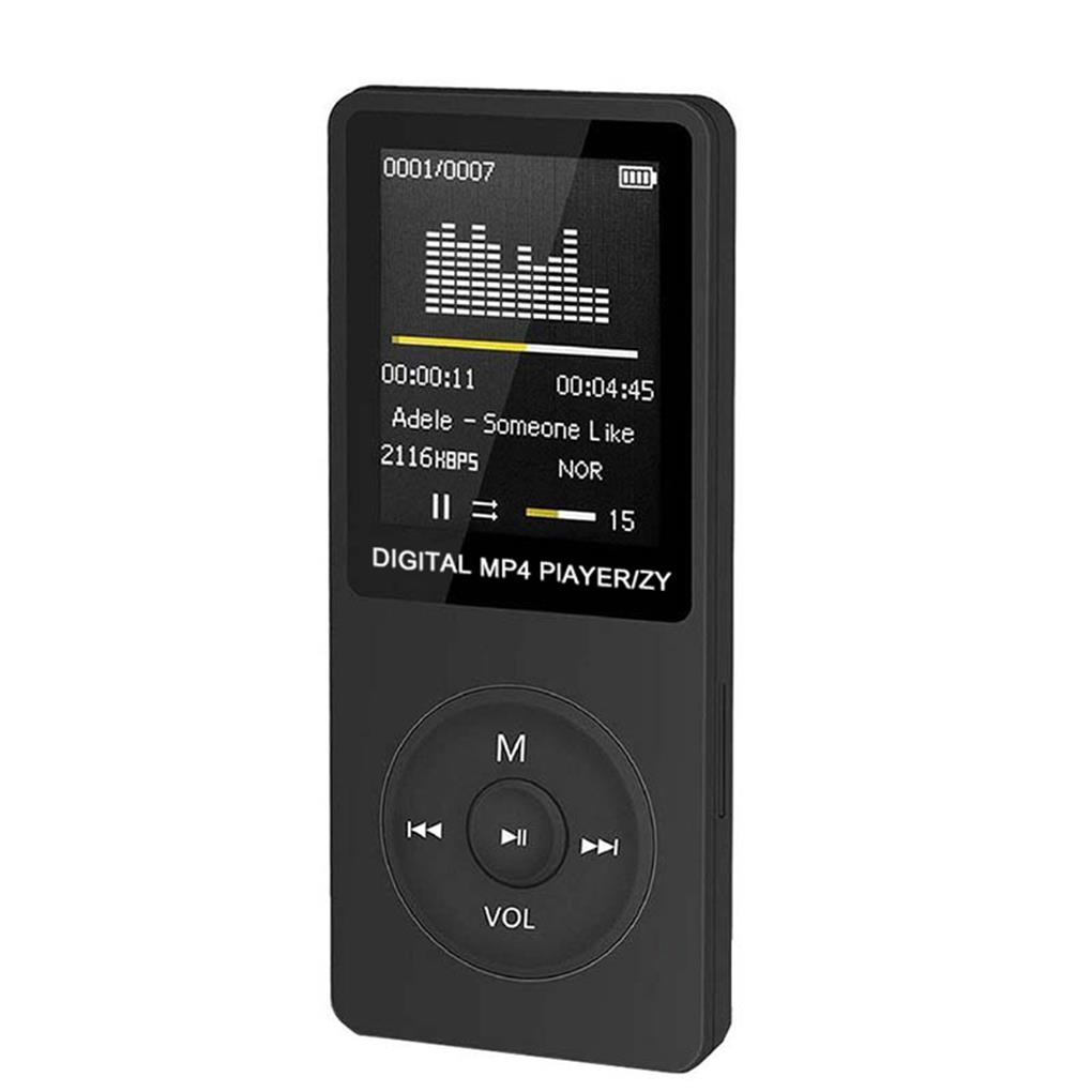 Mini Walkman MP3 Player 1.8inch Multi-language Bluetooth 5.0 Student Music MP3 MP4 Player 3.5mm Jack Music Players
