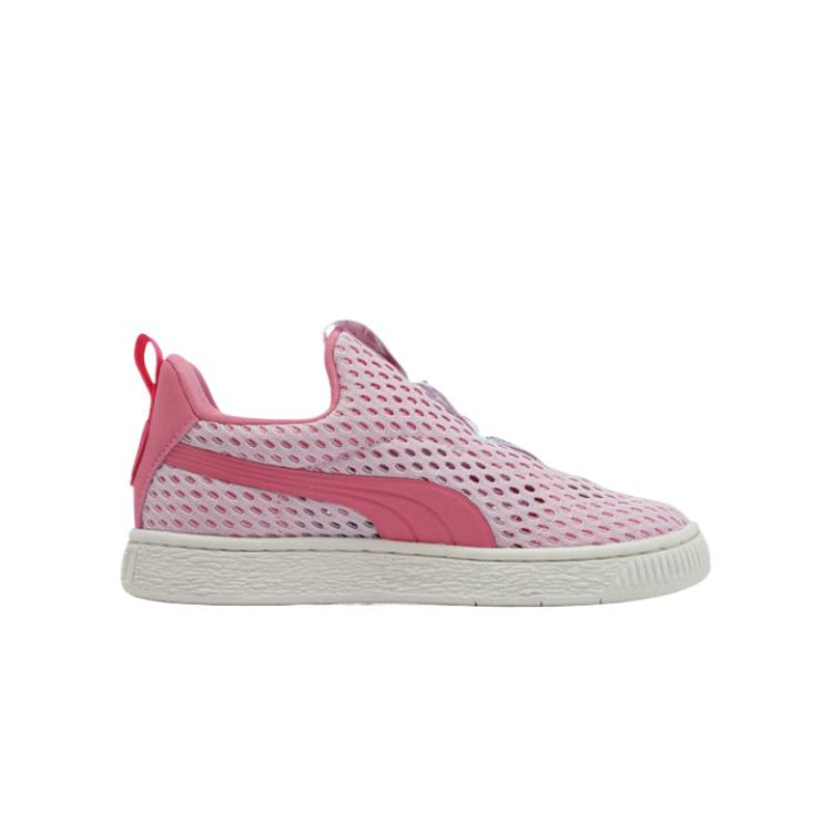 Puma Suede Joyflex Sliptech Fashion Trend Comfortable Versatile Kids Sneakers Kids Sneakers Pink 401460-02