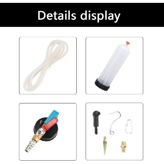 Oil Change Tools Car Hydraulic Brake Fluid Universal Auto Brake Fluid Replacement Oil Bleeder Empty Exchange Drained Kit