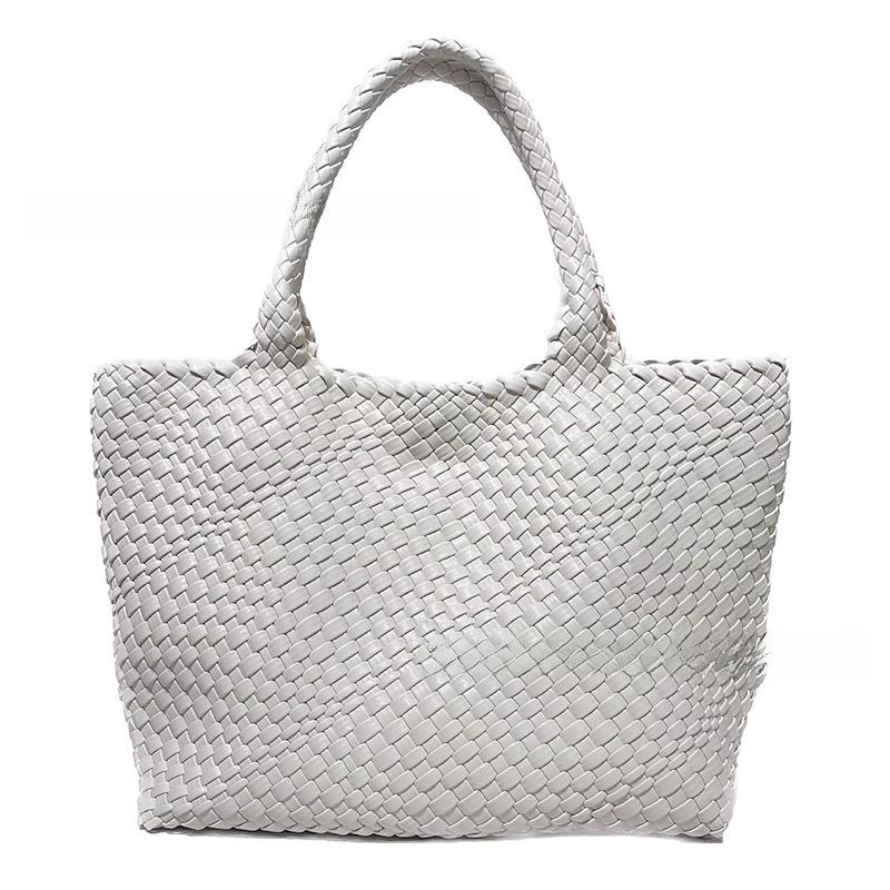 Hand-Woven Large Capacity Tote Bag - 2023 Women's Shoulder and Mother-Child Bag