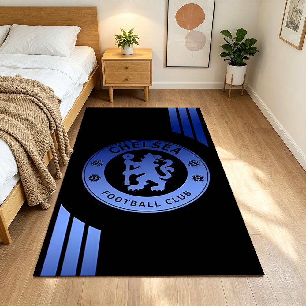 Chelsea Football Club Pride Washable Door Mat Soft Plush Stain-resistant Surface Doormat Elegant Luxury Rug Wedding Party Gift