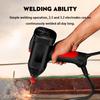 4000W 220V Handheld Electric Arc Welding Machine Automatic Digital Welder Tool Current Thrust for 2~14mm Welding Thickness