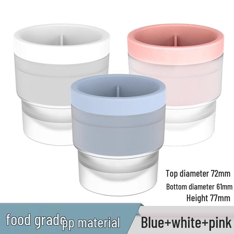 Velký silikonový výrobník ledových koulí na whisky