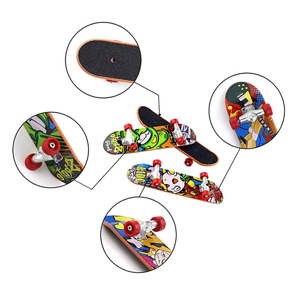 Alloy Finger Skateboard Exquisite New Innovative Toy Frosted Skateboard For Children