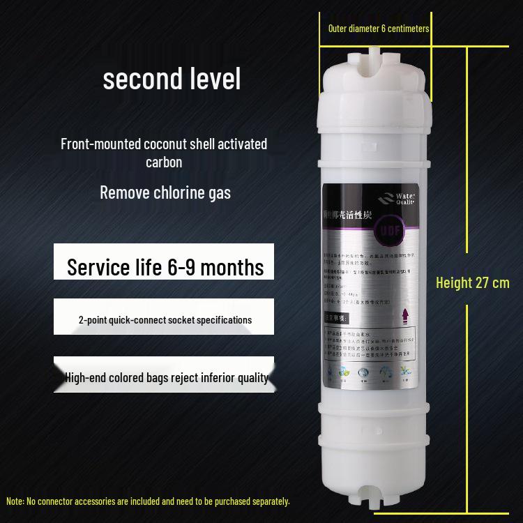 Universal Korean-Style Quick Connect Ultrafiltration Water Purifier Filter Cartridge Set
