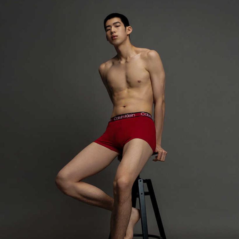 Calvin Klein Comfortable Boxer Briefs With Letters 3-Pack Men Underwear NP2312O-9NM