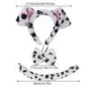 AnimeExpo Dog Role Play Costume Plush Ear Headband/Tail Themed Party Dress Up