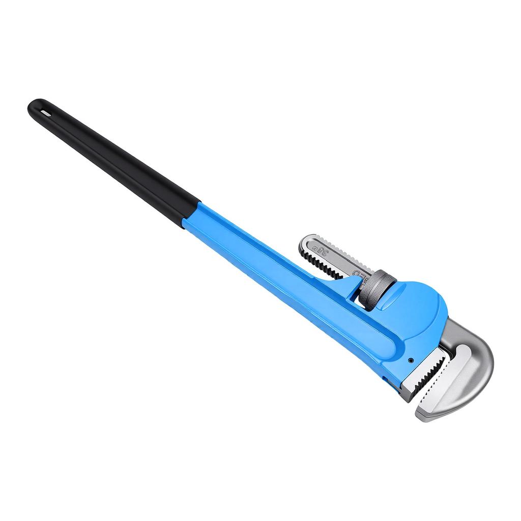 36 Inch Adjustable Pipe Wrench Heavy Duty Carbon Steel Industrial Pipe Tool for Plumbing HVAC Repair