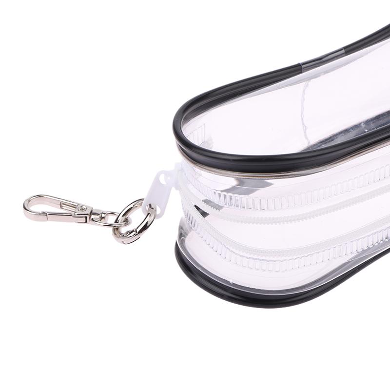 Creative Clear Outdoor Bag For Cartoon Plush Dolls Toys Transparent Mini Doll Pouch For Keychain Doll Anime Figure Storage Case