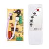 110V-240V Fan Remote Control Modification Board Quad Output Floor Fan Circuit Board Control Motherboard with Remote Controller