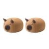 Cute Bath Ball Sponge Cleaning Brushes Cartoon Animal Bubble Sponges Ball Easy Foaming Massage Ball Scrubber For Kids Shower