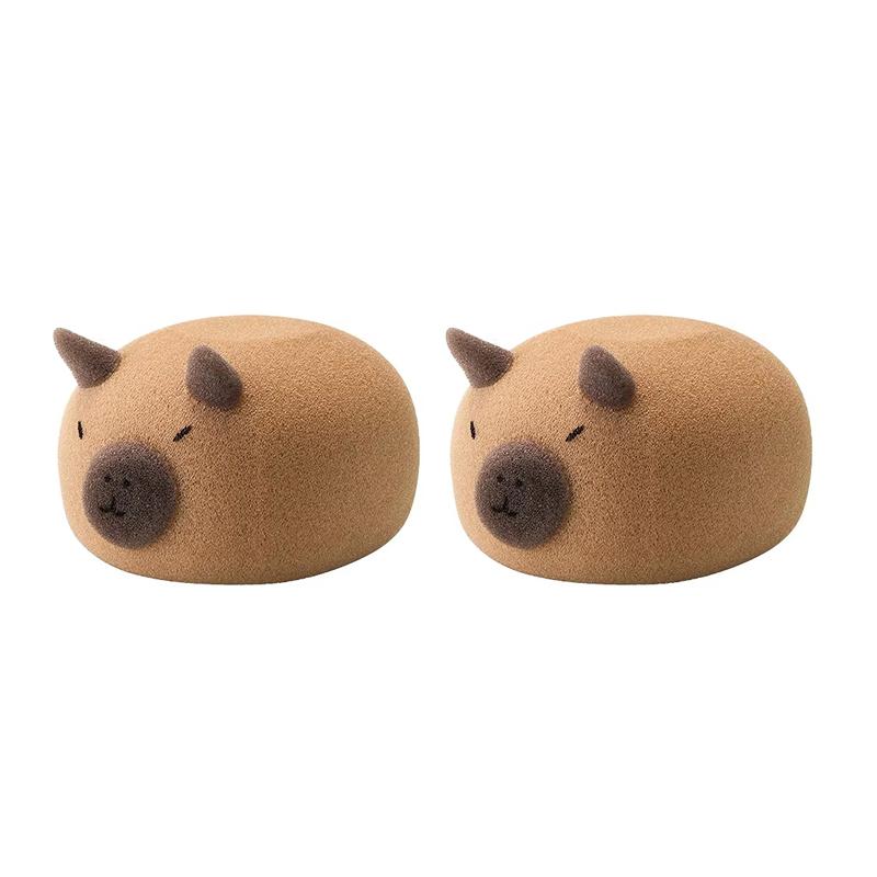 Cute Bath Ball Sponge Cleaning Brushes Cartoon Animal Bubble Sponges Ball Easy Foaming Massage Ball Scrubber For Kids Shower