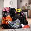 1pc Colorful Cats Blanket Warm, Cozy, And Soft, Suitable for Sofas, Beds, Cars, And Office Use.Perfect for Camping And Travel, Making It a Great Gift
