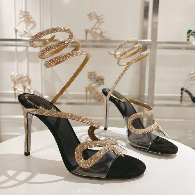 Anti-slip Shoes, New Style High-heeled Sandals, Thin Heel Sandals