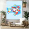 Digital Circus1 Wall Decor Tapestry Art For Pet Memorial Birthdaywedding Party Backdrop Family Gift