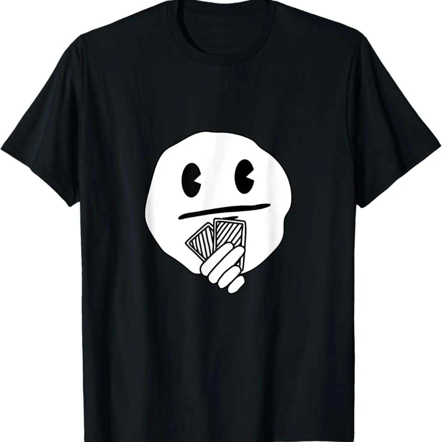 Funny Poker Face - Cool Texas Hold em No Limit Player Aces T-Shirt S чёрный