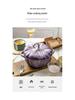 Little Happiness Multi-Function Pumpkin Cast Iron Enamel Pot for Stew, Soup, and Induction Cooking