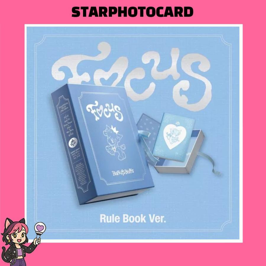 [READY STOCK] HEARTS2HEARTS - [ FOCUS ] 1ST MINI ALBUM (RULE BOOK Ver.) RULE BOOK Ver