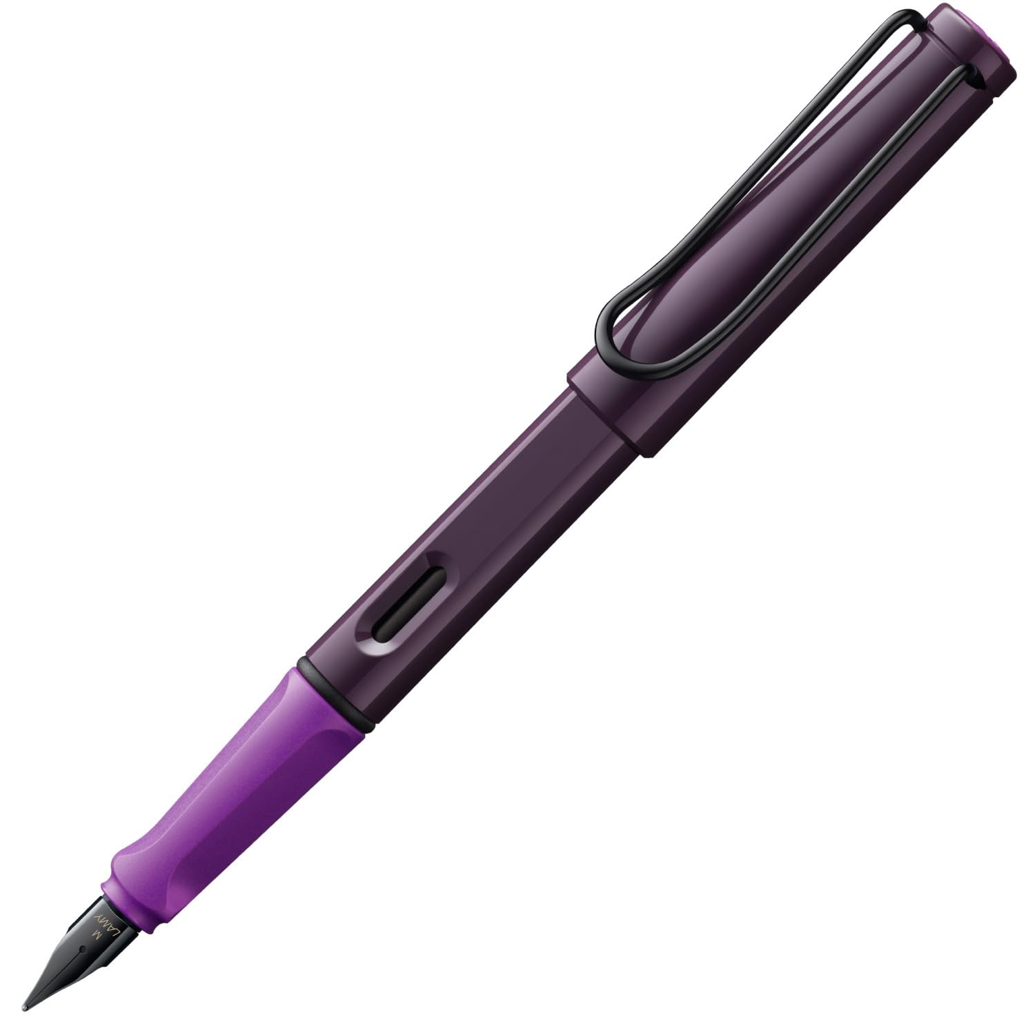 

LAMY Fountain Pen Medium Safari Limited Official Import M, Nib, Violet, Blackberry, L0D8-M, Edition,