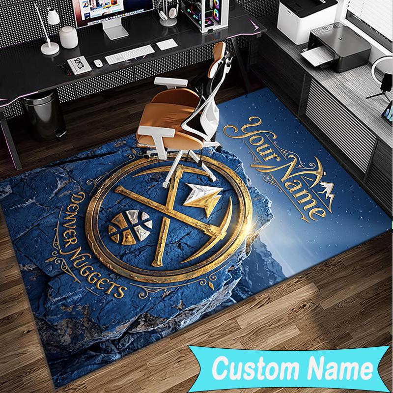 Custom Name Rug Detroit Team Spirit Area Rug Suitable for Indoor And Outdoor,Carpets for Homes, Offices,Living Rooms,Home Decor,Christmas Gift