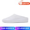 Summer new trend versatile personality half tray indoor and outdoor bag head one pedal comfortable leather waterproof lazy tide shoes