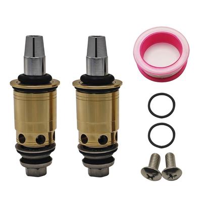 Keramik Wasserhahn Kartuschen Set 1-099XTJKABNF & 1-100XTJKABNF 1/4 Umdrehung Kompression Kalt & Heiß Kartuschen-Set