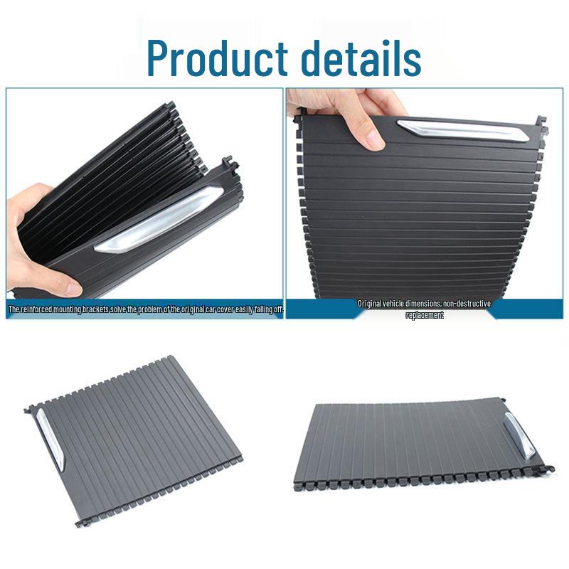 BMW X3 G08 Center Armrest Storage Cover & Cup Holder Roller Blind