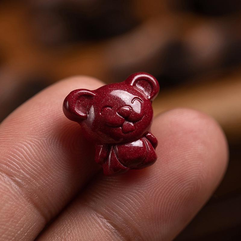 Roter Zinnober Tierkreis Cartoon DIY Zubehör