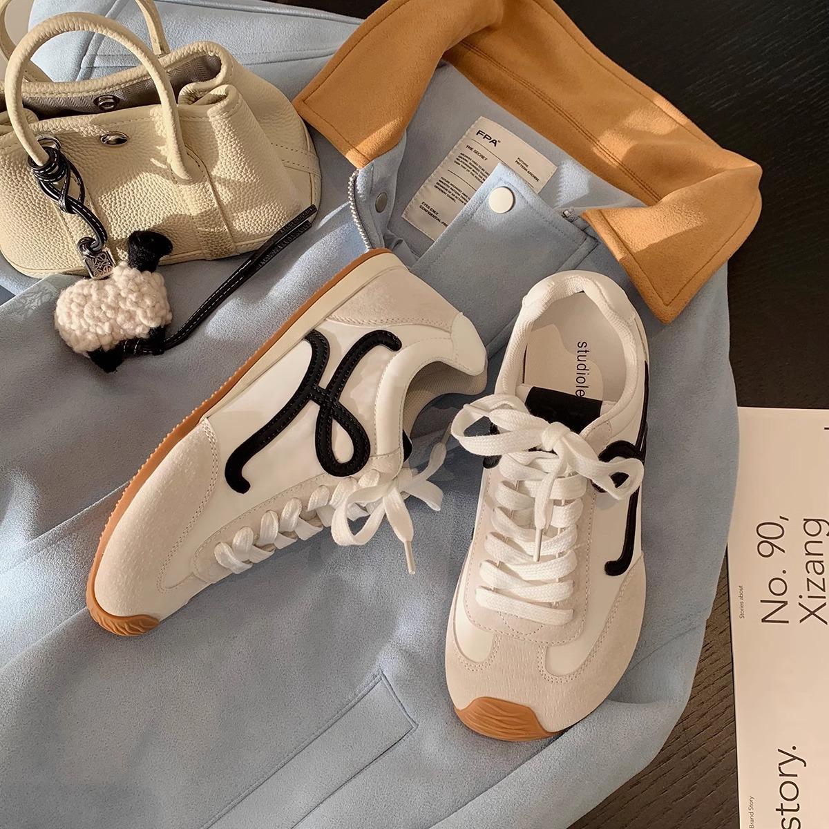 

Асимметричная шнуровка на большом пальце, повседневный стиль, Форрест Гамп 35 белый