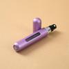 10 ml refillable perfume spray bottle, portable travel size, unscented, PVC-free, metal and plastic , spray bottle for p