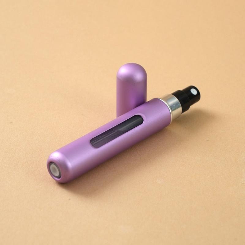 10 ml refillable perfume spray bottle, portable travel size, unscented, PVC-free, metal and plastic , spray bottle for p