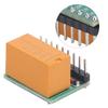 DR21A01 Double‑Pole Double‑Throw Relay Module DPDT DC 5V/12V DPDT Relay Module Ultra Small Relay Module Industrial Control