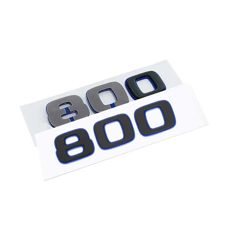 3D ABS Kleurblok 700 800 900 Naambord Badge Emblem Kofferbak Sticker Voor Mercedes Benz Brabus AMG W463 W464 G500 G63 JGS2