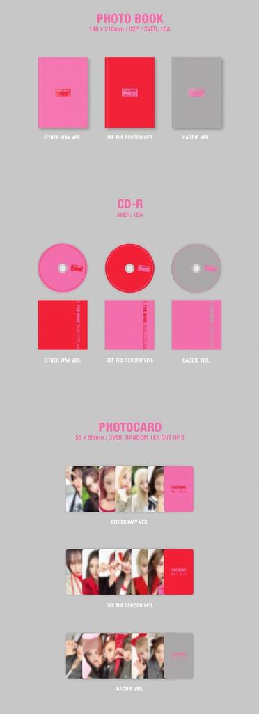 IVE THE 1st EP 'I'VE MINE' (Koreanische Ausgabe)