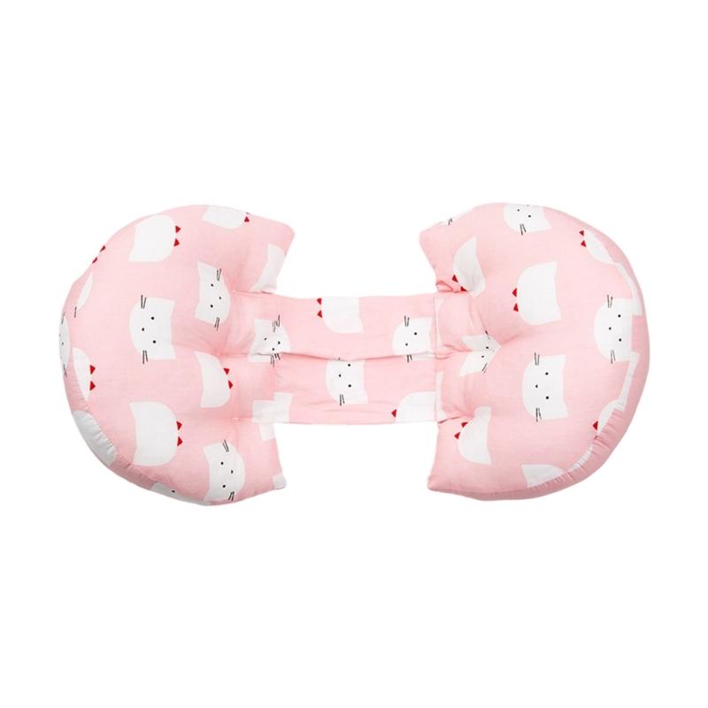 Ergonomic U Shape Lumbar Support Pillow For Side Sleepers Memory Foam Pillow With Removable Breathable Cover