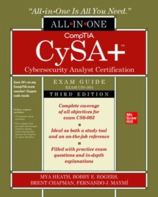 Bok CompTIA CySA+ Cybersecurity Analyst Certification All-in-One Exam Guide, Third Edition (Exam CS0-003)