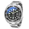 Qingxiya Men's Luminous Quartz Watch - Waterproof Stainless Steel Strap with Calendar
