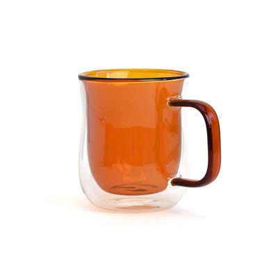 Maehata Izolovaný horúci a farebný hrnček Nuit, Žiaruvzdorné sklo, Dvojstenný, Studený, Termosklo, 275ml,