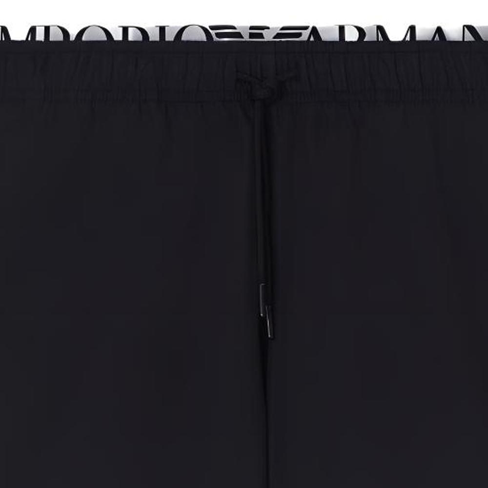 Emporio Armani Maillot de bain short de bain pour homme avec ceinture à logo lettre EM000686-AF20432-UC001